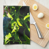 Hydrangea Flower Garden Kitchen Towel Geschirrtuch (Viertel Falte)