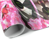 Hydrangea-Flugzeug.... Geschenkpapier (Rolleneckpunkt)