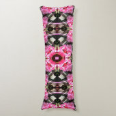 Hydrangea-Flugzeug.... Seitenschläferkissen (Vorderseite Vertikal)