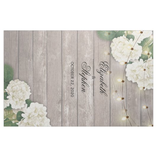 Hydrangea Foto Leuchtenholz Stoff (Yard (91,4 cm))