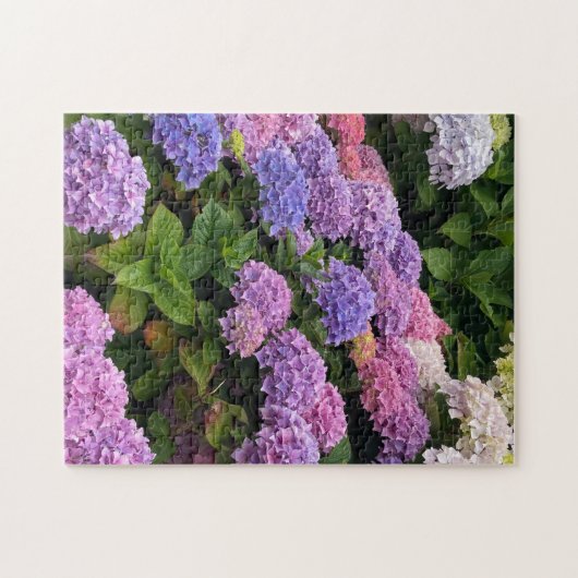 Hydrangea-Fotografie Puzzle (Horizontal)