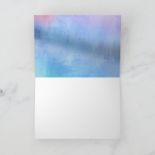 Hydrangea-Fotokarte Karte (Innenseite)