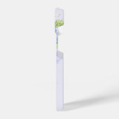 Hydrangea Garden Blume Blau iPhone Hülle (Linke Seite)