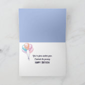 Hydrangea Garden Geburtstag Karte (Innenseite)