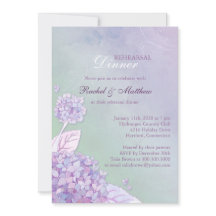 Hydrangea Garden Hochzeit Probe Dinner