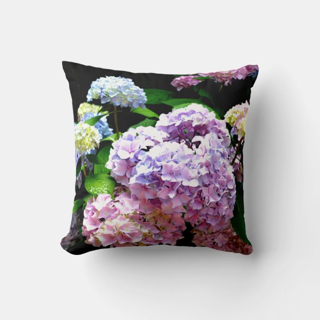 Hydrangea Garden Kissen (Vorderseite)
