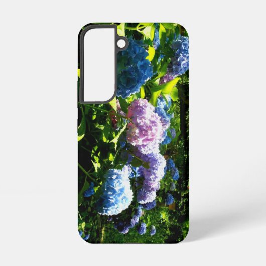 Hydrangea Garden Phone Case Samsung Galaxy Hülle (Rückseite)