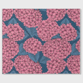 Hydrangea-Garten Geschenkpapier (Flach)