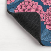 Hydrangea-Garten Mousepad (Ecke)