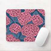 Hydrangea-Garten Mousepad (Mit Mouse)
