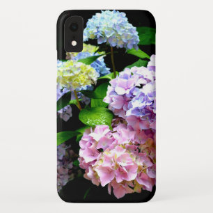 Hydrangea-Garten, rosa, blau, lila Blumen Case-Mate iPhone Hülle