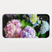 Hydrangea-Garten, rosa, blau, lila Blumen Case-Mate iPhone Hülle (Rückseite (Horizontal))