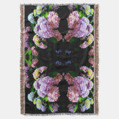 Hydrangea-Garten, rosa, blau, lila Blumen Decke (Vorderseite Vertikal)