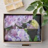 Hydrangea-Garten, rosa, blau, lila Blumen Seidenpapier (Geschenk)