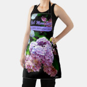 Hydrangea Garten Rosa blaue lila Blumengeschenk Schürze (InSitu)