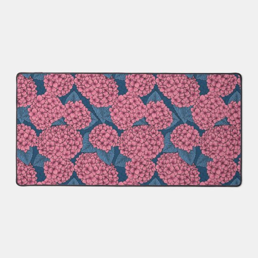 Hydrangea-Garten Schreibtischunterlage (Vorderseite)