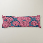 Hydrangea-Garten Seitenschläferkissen (Rückseite)