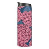 Hydrangea-Garten Thermosbecher (Nach rechts gedreht)