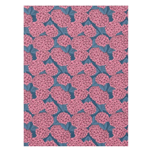 Hydrangea-Garten Tischdecke (Vorderseite)