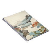 Hydrangea Gartenmalerei im Freien. Notizblock (Rechte Seite)