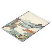 Hydrangea Gartenmalerei im Freien. Notizblock (Linke Seite)