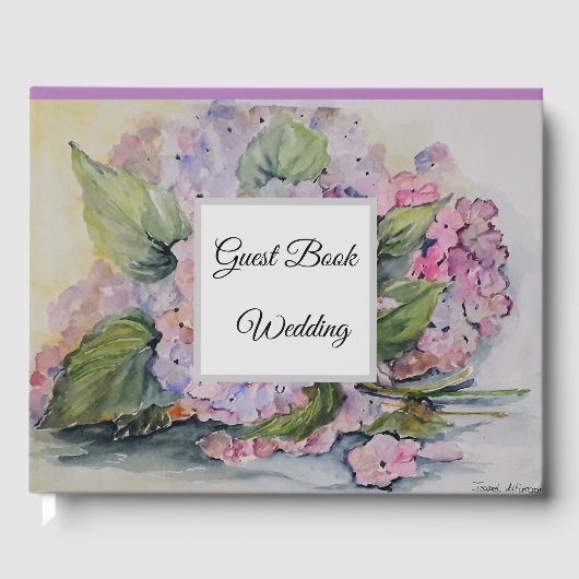 Hydrangea Gästebuch (Vorderseite)