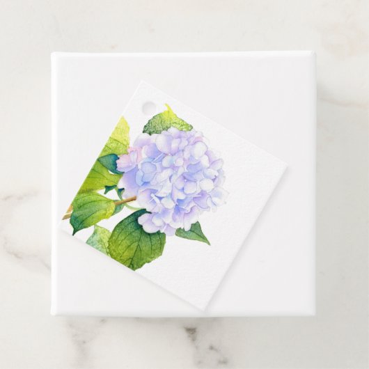 Hydrangea Geschenkanhänger (Beispiel)