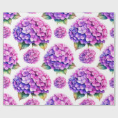 Hydrangea Geschenkpapier (Flach)