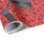 Hydrangea Geschenkpapier (Rolleneckpunkt)