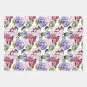 Hydrangea Geschenkpapier Set (Vorderseite 2)