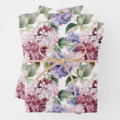 Hydrangea Geschenkpapier Set (Beispiel)
