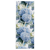 Hydrangea-Geschenktasche Geschenktüte Für Weinflaschen (Vorderseite)