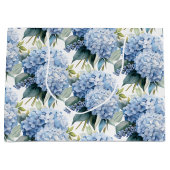 Hydrangea-Geschenktasche Große Geschenktüte (Vorderseite)