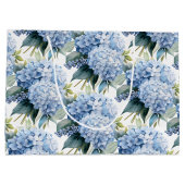 Hydrangea-Geschenktasche Große Geschenktüte (Rückseite)