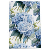 Hydrangea-Geschenktasche Mittlere Geschenktüte (Vorderseite)