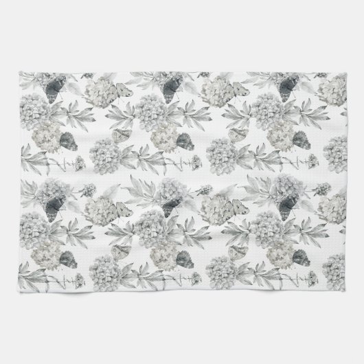 Hydrangea Geschirrtuch (Horizontal)