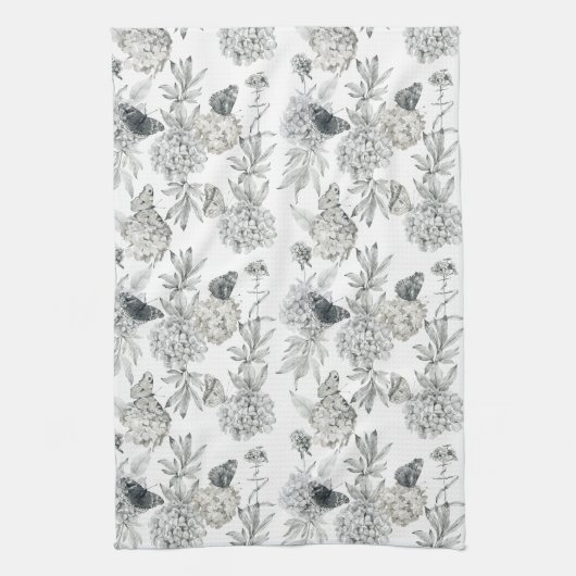 Hydrangea Geschirrtuch (Vertikal)
