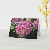Hydrangea Get Well Card Karte (Gelbe Blume)