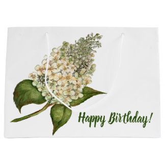 Hydrangea Gift Bag Große Geschenktüte