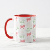 Hydrangea Grandmillennial & Bows Red Tasse (Links)
