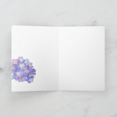 Hydrangea Grußkarte "mit Liebe" 4 Muttertag Karte (Innenseite)