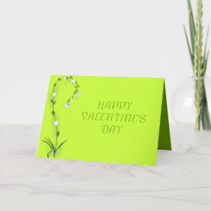 Hydrangea Happy Valentine's Day Card Feiertagskarte