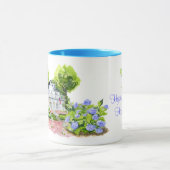 Hydrangea-Haus Tasse (Zentrum)