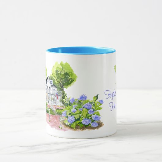 Hydrangea-Haus Tasse (Zentrum)