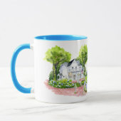 Hydrangea-Haus Tasse (Links)