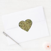 Hydrangea Heart Botanischer Aufkleber |Lovely2 (Umschlag)