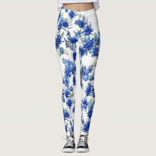 Hydrangea-Hintergrund transparent Leggings