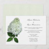 Hydrangea Hochzeitseinladungen Einladung (Vorne/Hinten)