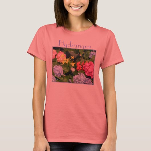Hydrangea Hues T-Shirt (Vorderseite)