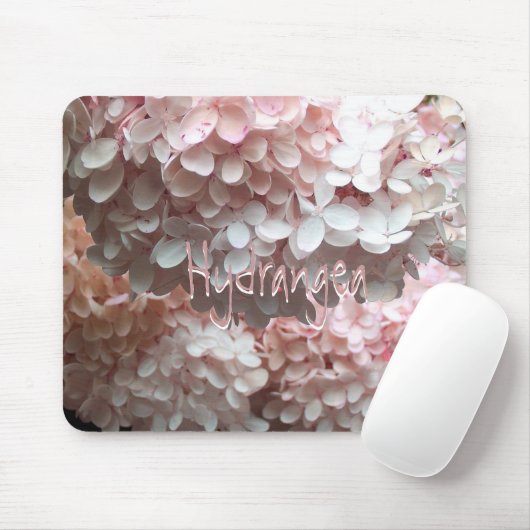 Hydrangea in 3-D Mousepad (Mit Mouse)